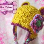 Goldilocks Multi-colored Whimsical Hat For Girls